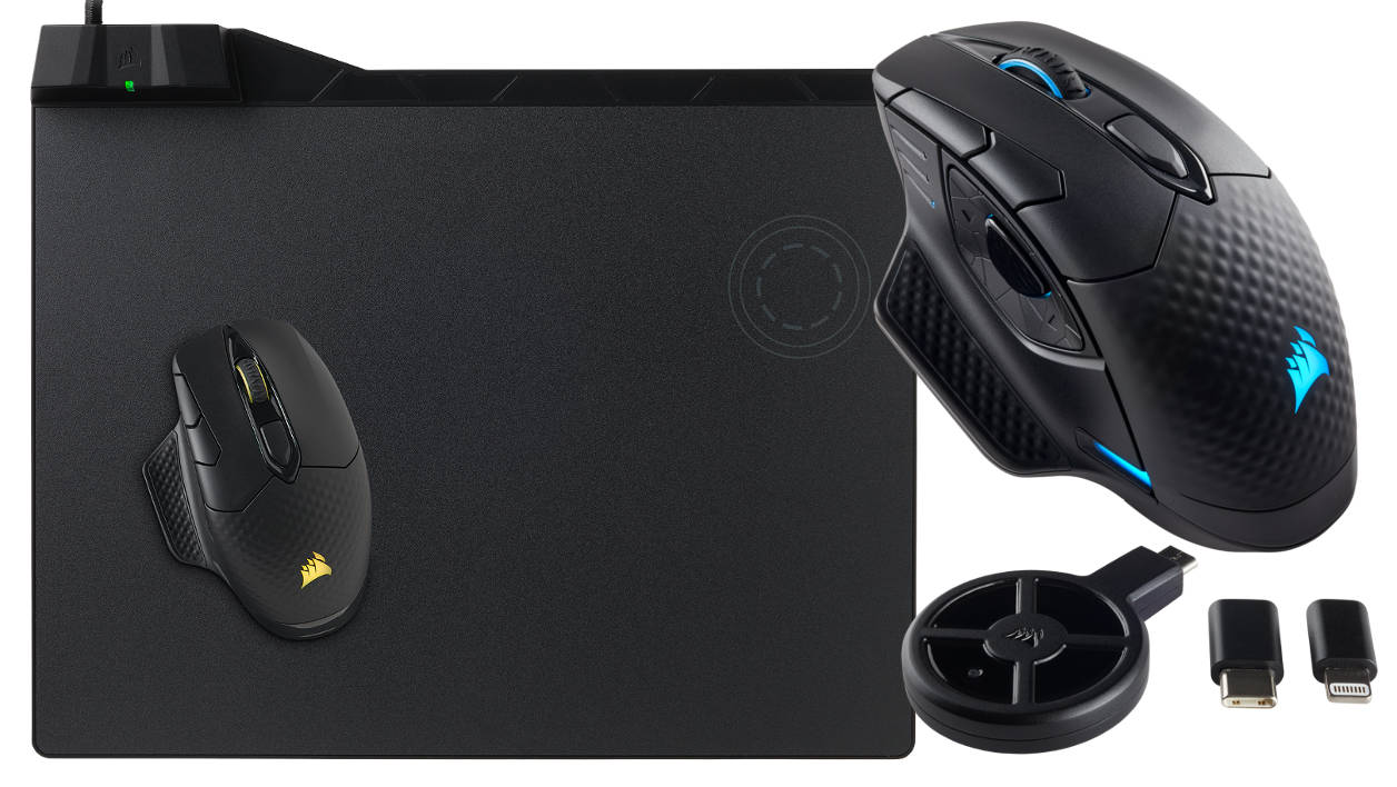 Corsair Dark Core RGB SE et MM1000 Qi