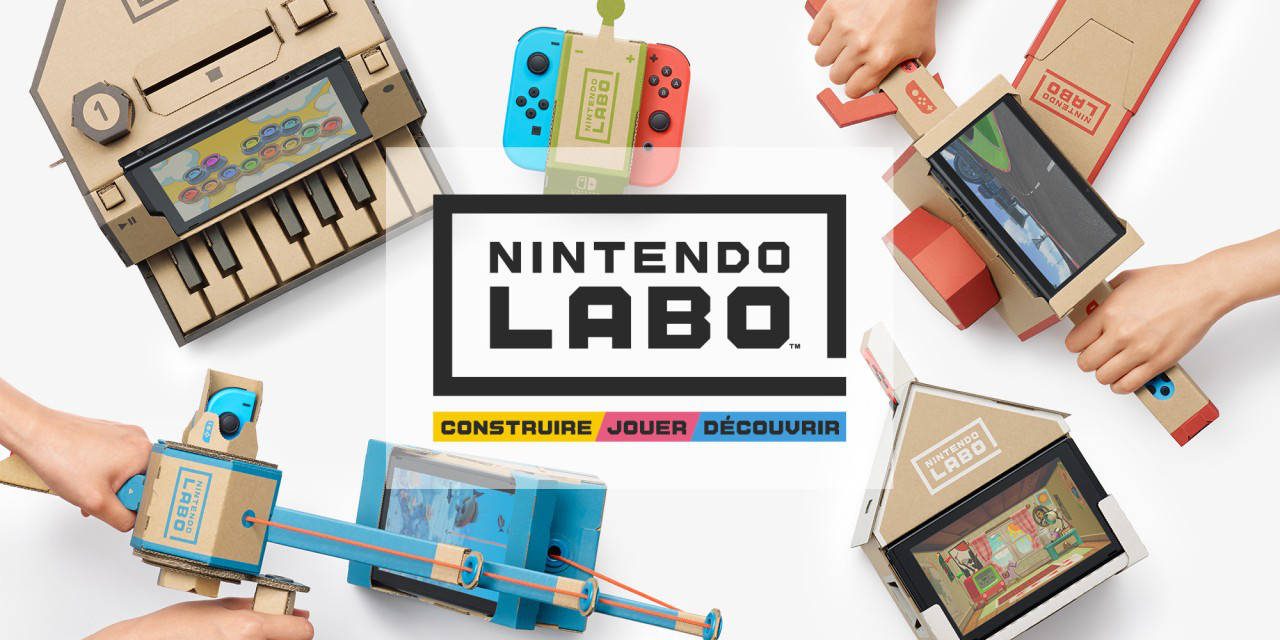 Nintendo Labo : la Switch se dote de nouveaux accessoires en carton