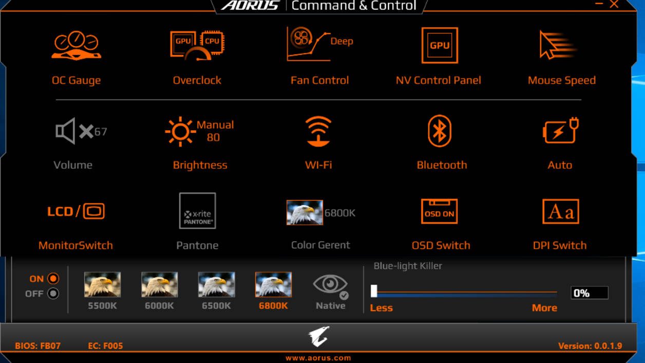 Gigabyte Aorus X9 v7
