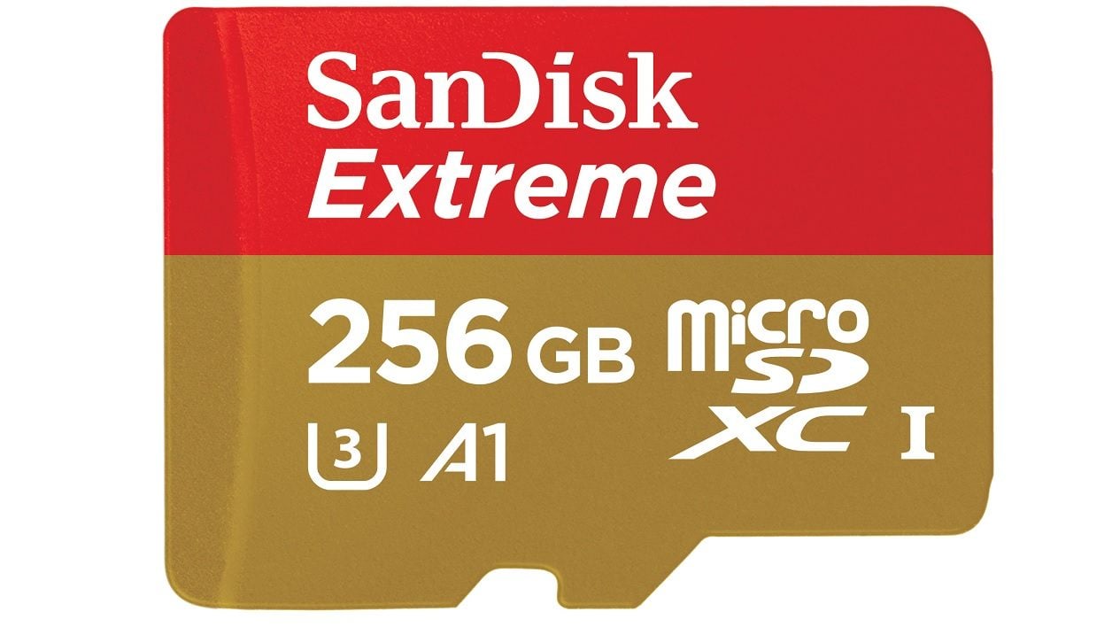 Carte mémoire SanDisk Extreme microSDXC UHS-I de 256 Go pour