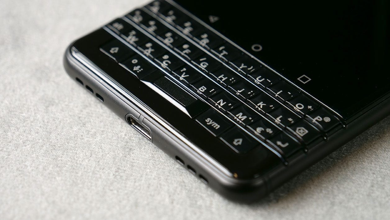 Le BlackBerry KEYone Black Edition