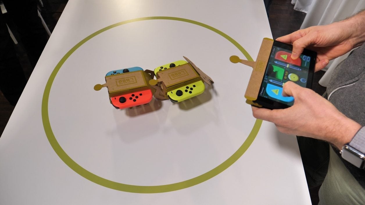 Nintendo Labo : on a essayé les accessoires à construire soi-même de la  Switch