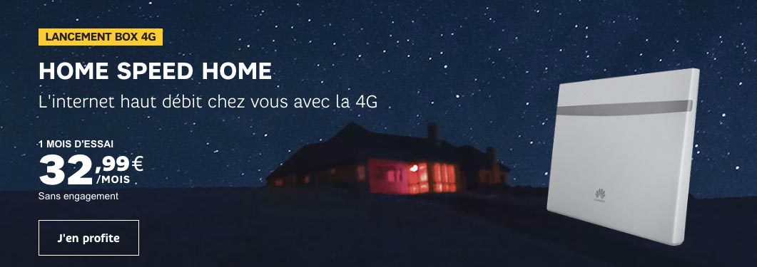 La Box 4G de SFR.
