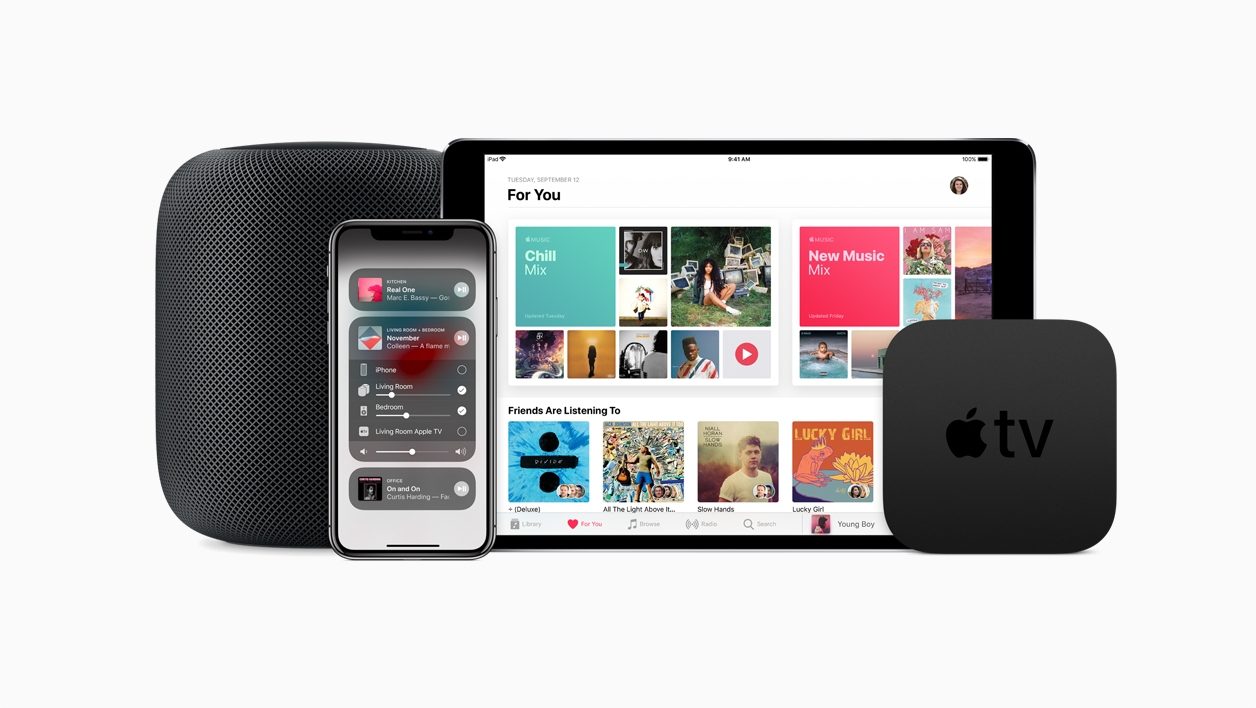 Apple HomePod Apple TV iPhone.jpg