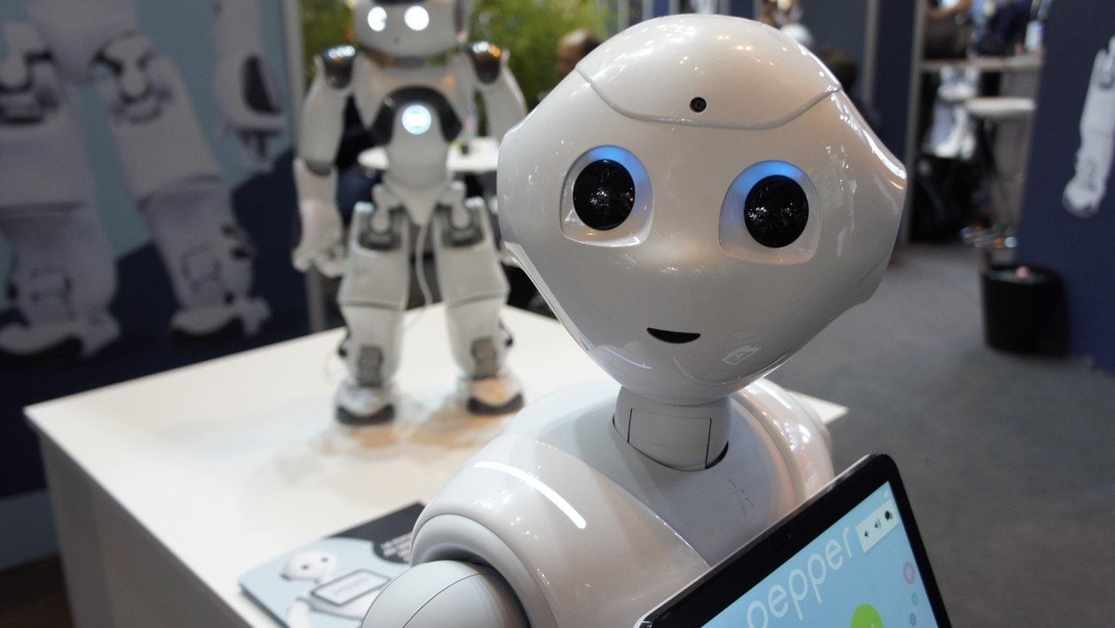 Le robot Pepper de Softbank Robotics.