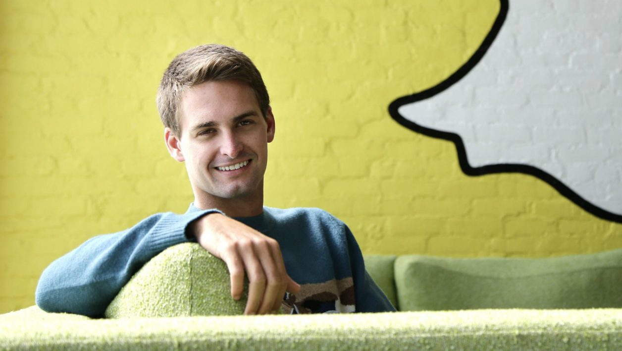 Evan Spiegel, CEO de Snapchat