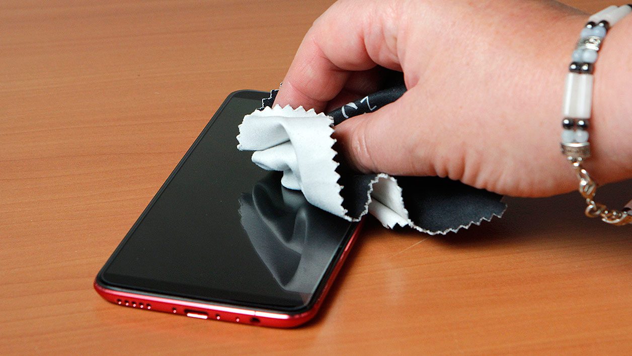 Nettoyer smartphone