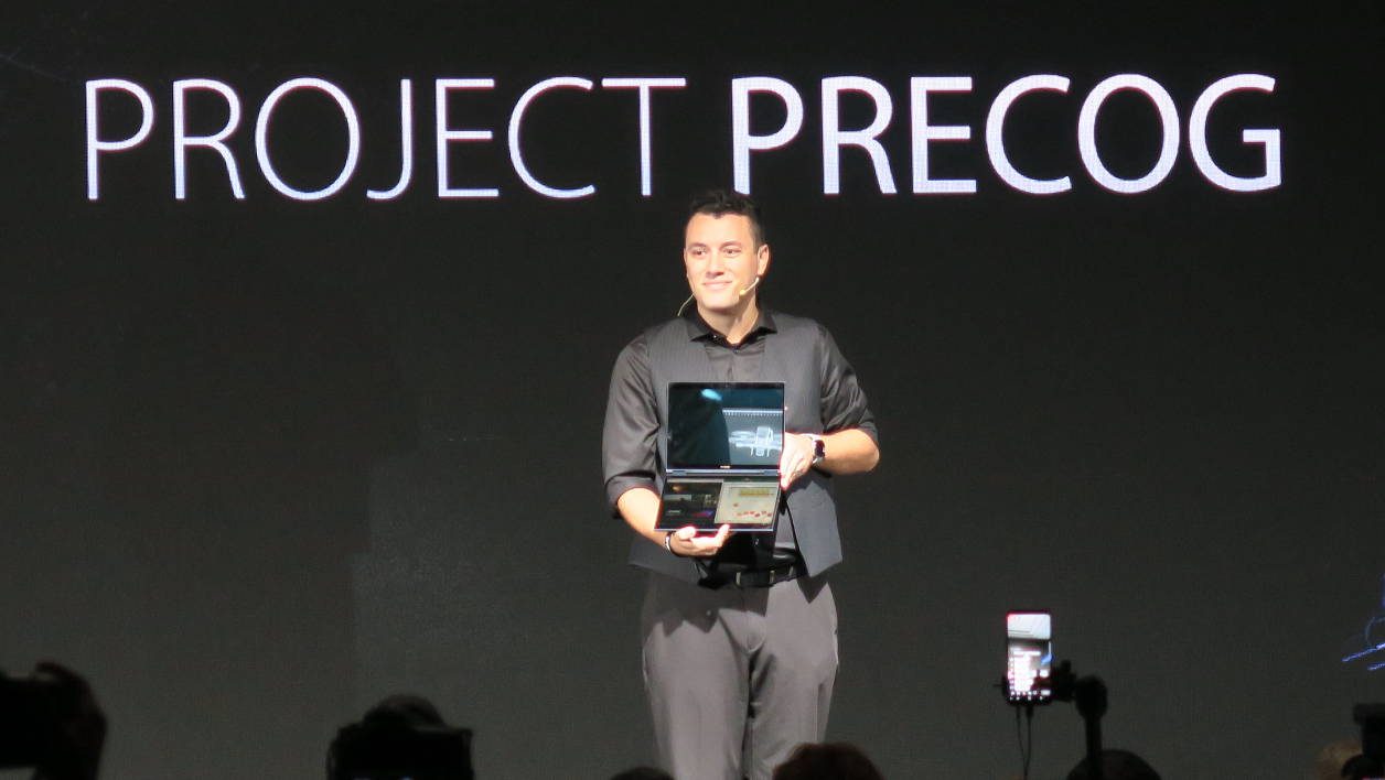 Ce prototype de PC portable gaming à double écran est définitivement l'OVNI  du Computex - Numerama