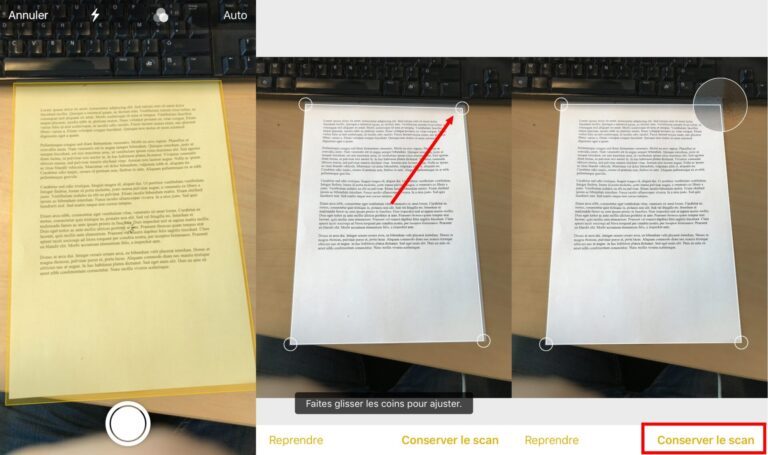 Comment scanner un document avec l’iPhone