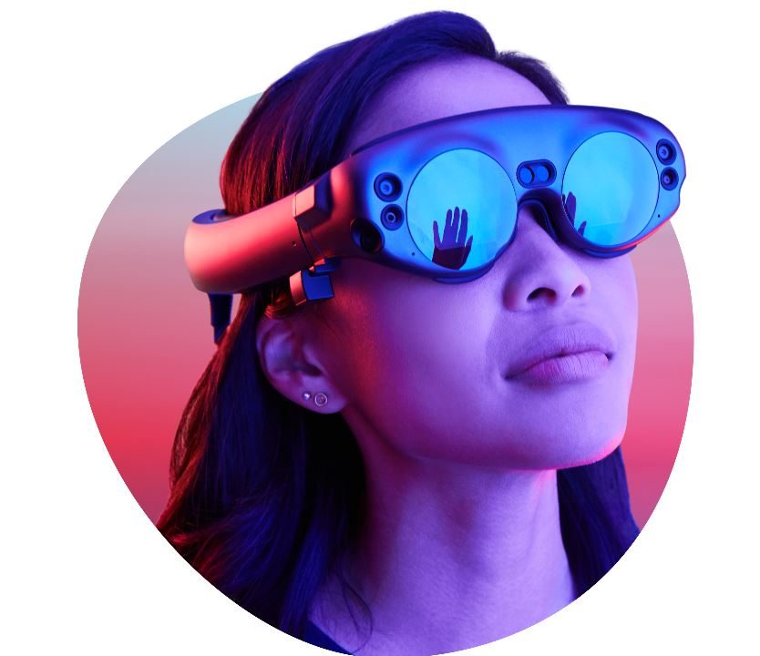 Le casque Lightwear de Magic Leap.