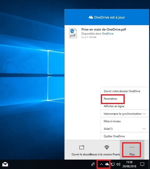 Geruststellen Wereldvenster Ziek persoon Windows 10 : comment enregistrer automatiquement vos fichiers sur OneDrive