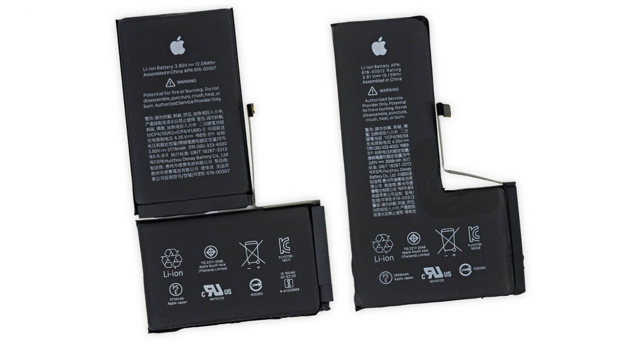 Apple iPhone XS and XS Max power cell