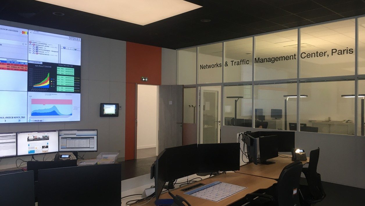 La salle de supervision