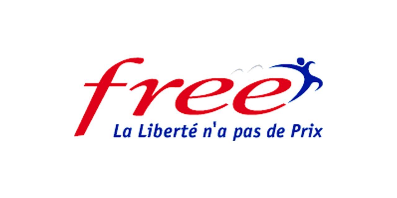 Le premier logo de Free.