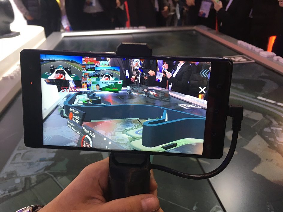 Une application de second écran permettra d'afficher des informations en réalité augmentée sur son smartphone pendant des épreuves sportives.