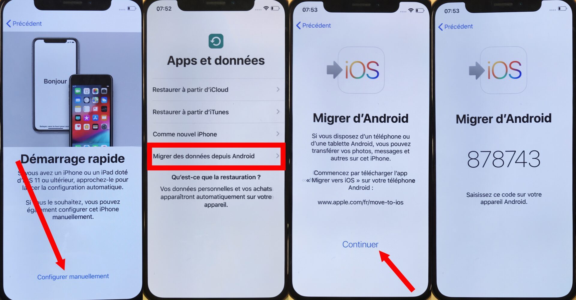 Comment transférer les données d’un smartphone Android vers un nouvel