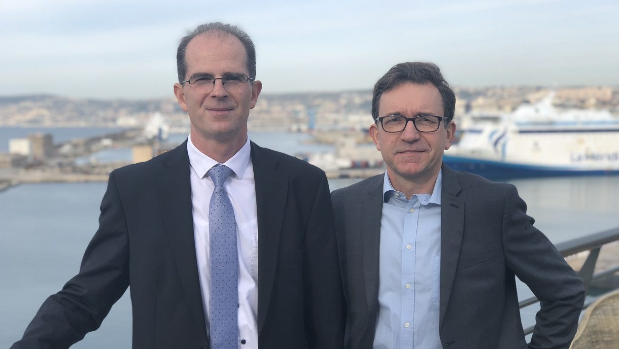 Marc Blanchet, directeur technique et du système d'information d'Orange. Et Nicolas Roy, directeur technique réseaux et services d'Orange.