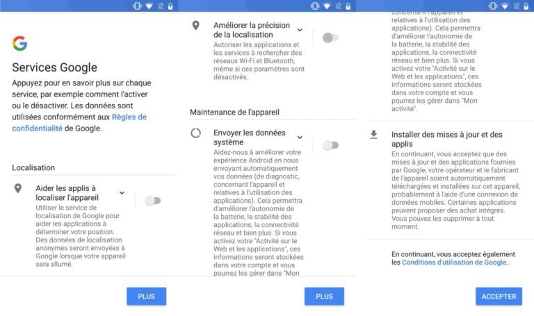 Comment utiliser un smartphone Android sans compte Google