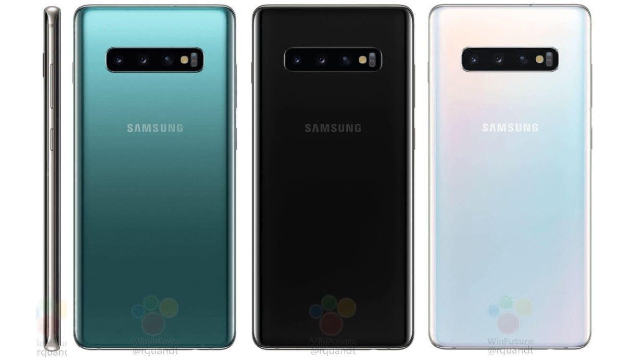 Images potentiellement officielles du Galaxy S10.