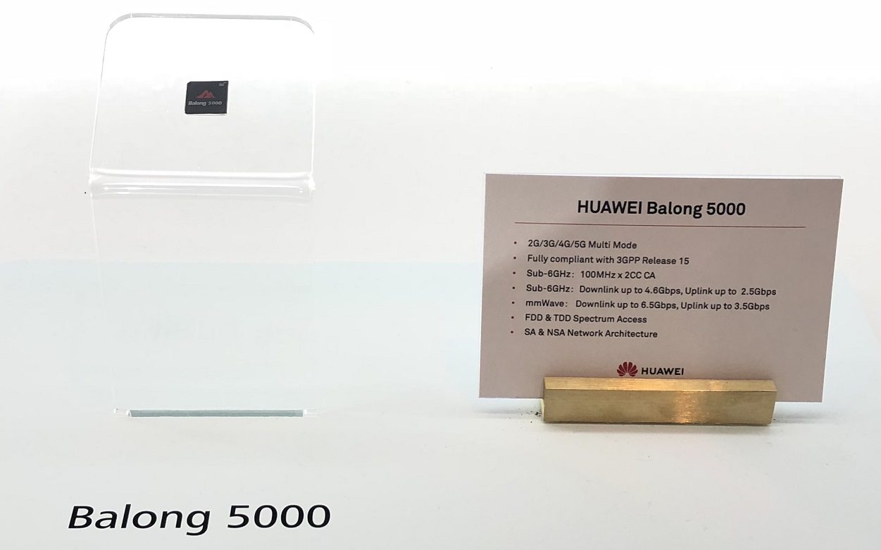 Le modem 5G de Huawei.