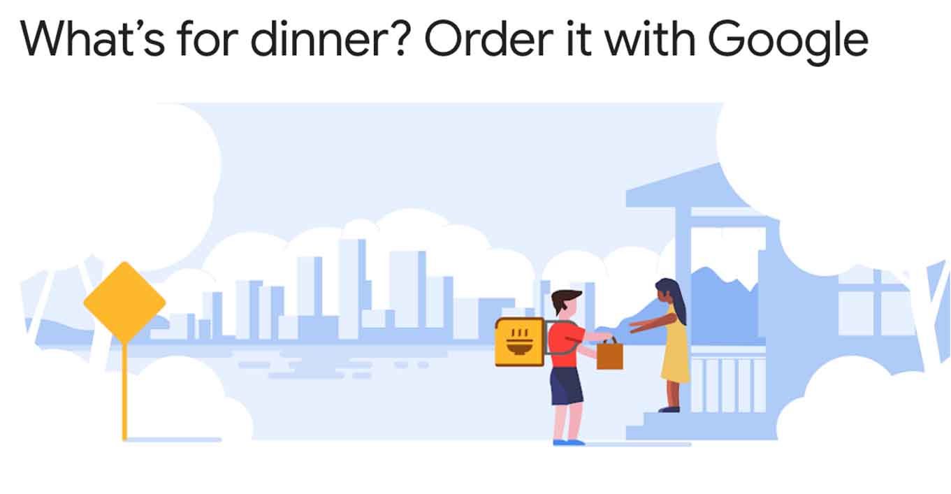 Google se met à la livraison de repas.