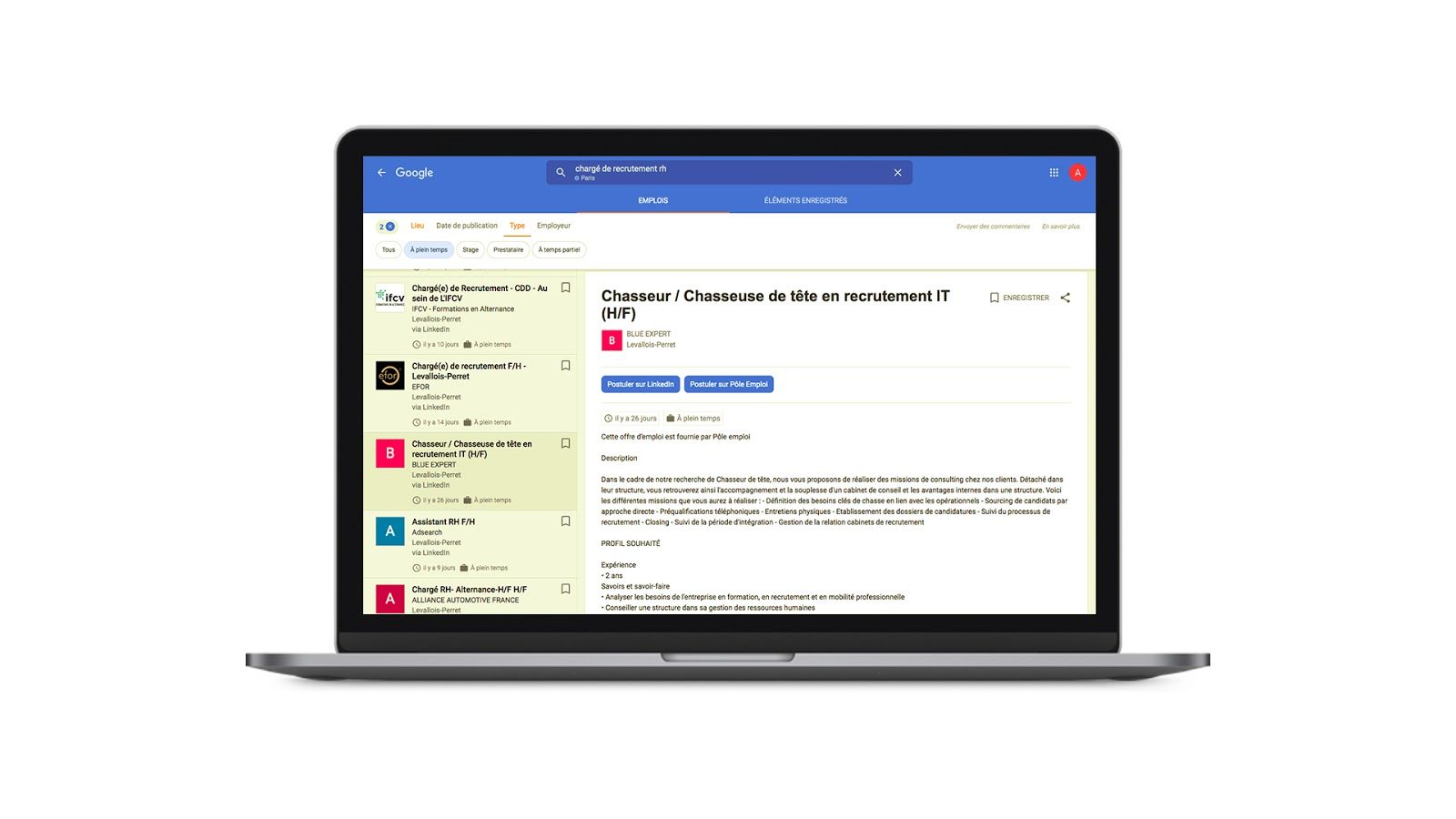 Le site spécialisé de Google.