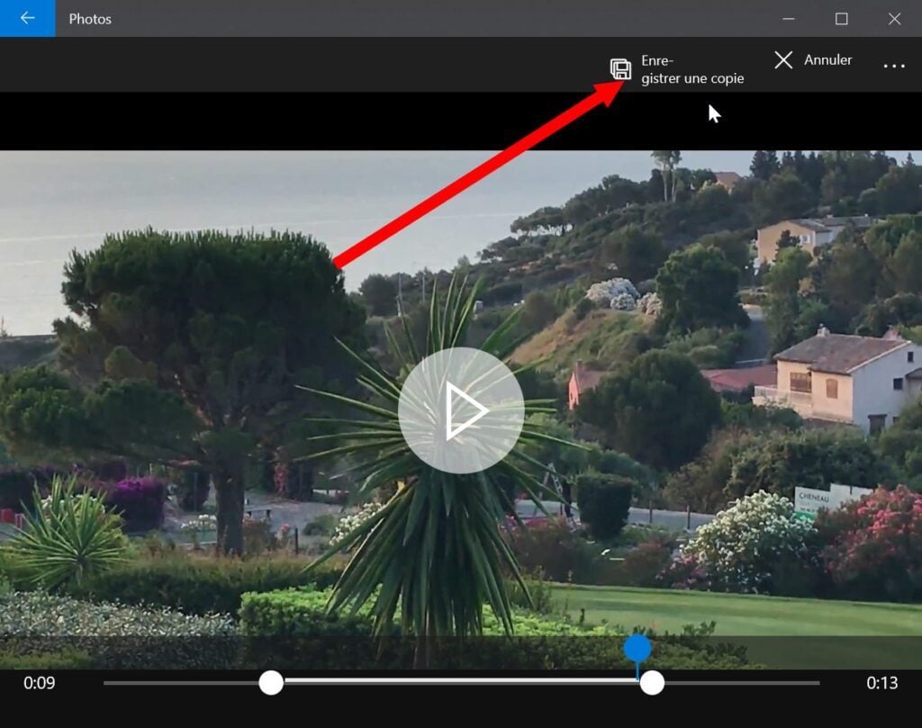 Comment découper une vidéo sur Windows sans logiciel de montage