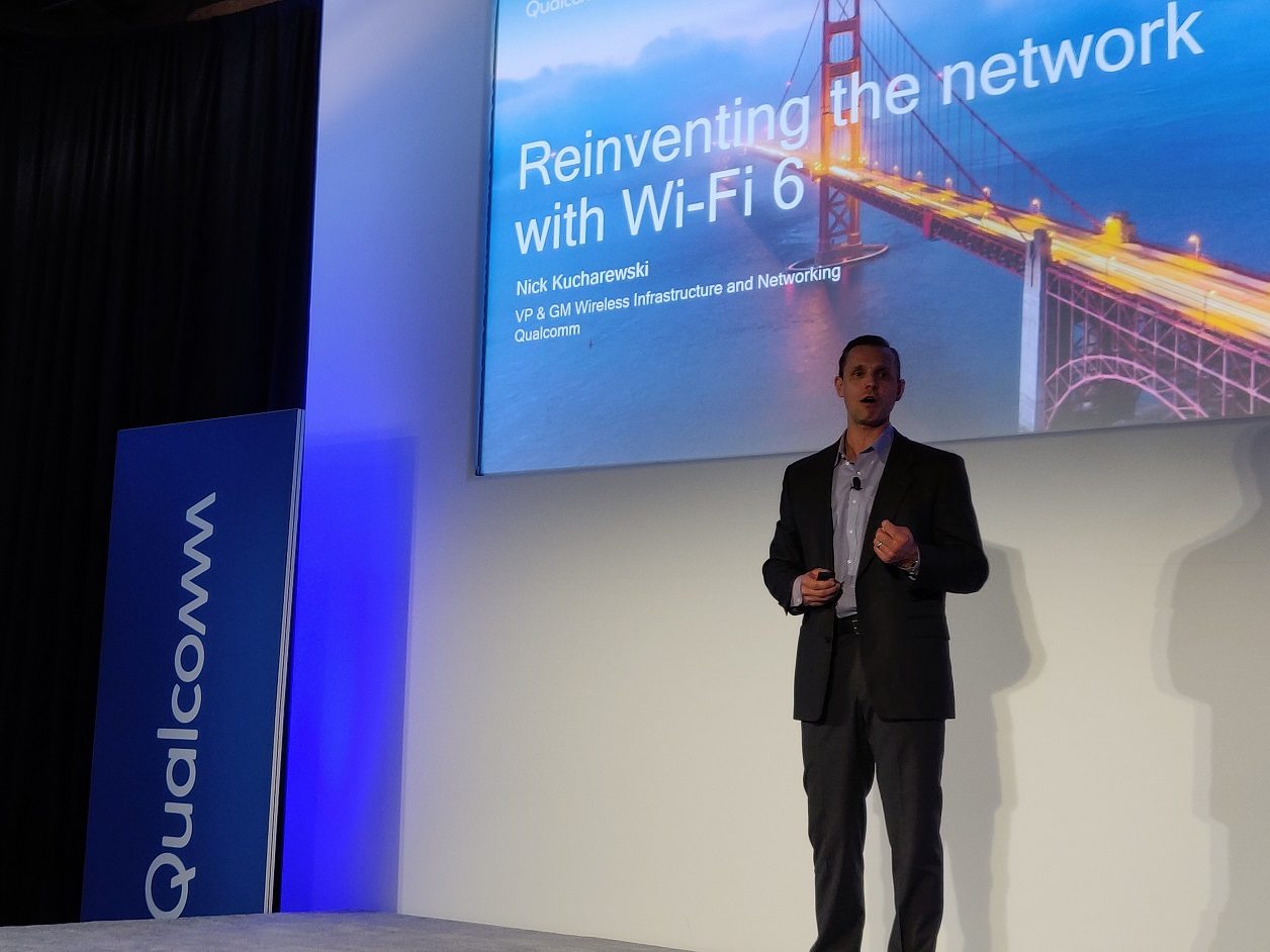 Nick Kucharewski, Vice President des infrastructures réseau de Qualcomm.