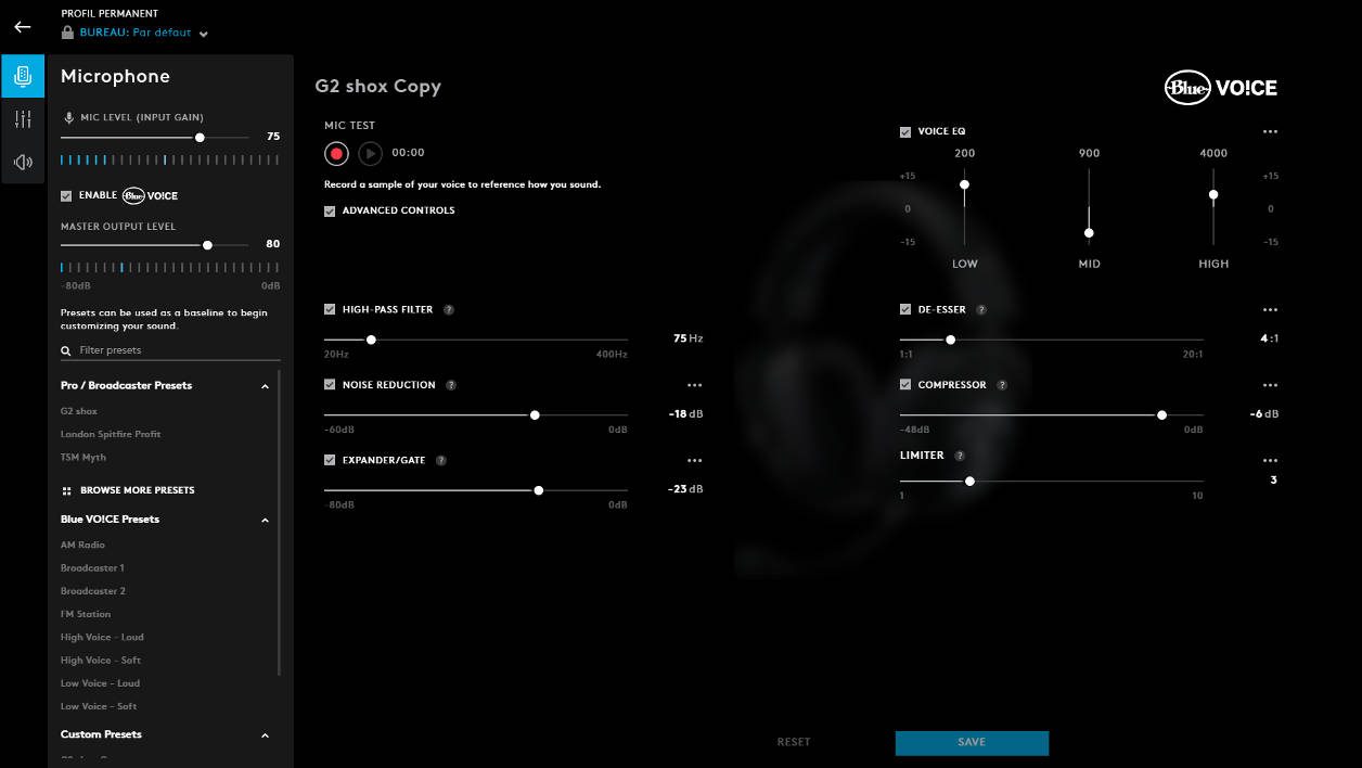 Logitec G Blue Vo!ce