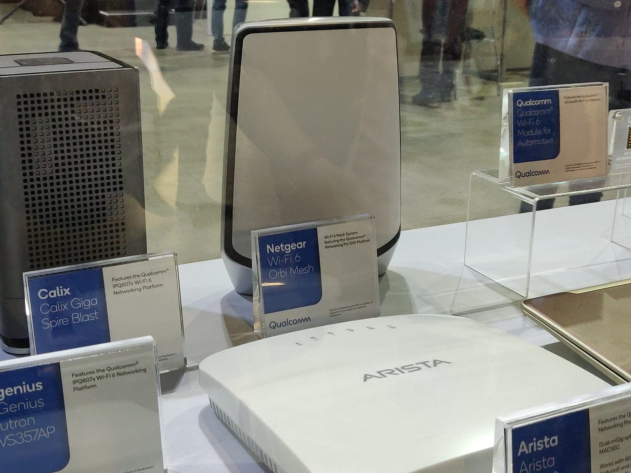 Les appareils des constructeurs qui utilisent les solutions Wi-Fi 6 de Qualcomm.