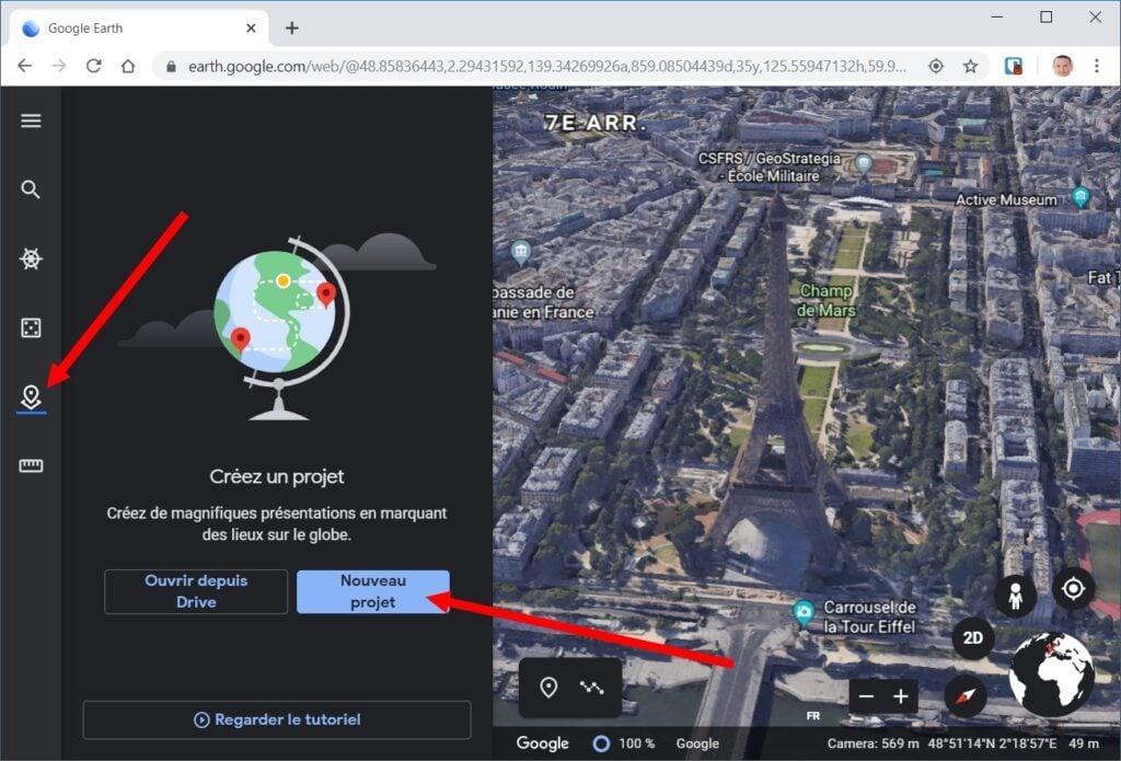 Comment créer votre carte interactive dans Google Earth