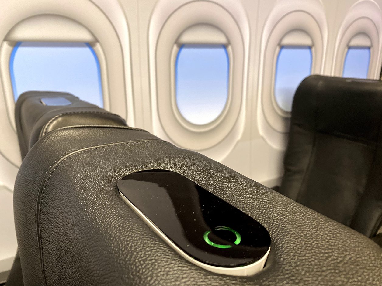 Le Li-Fi dans l'avion.