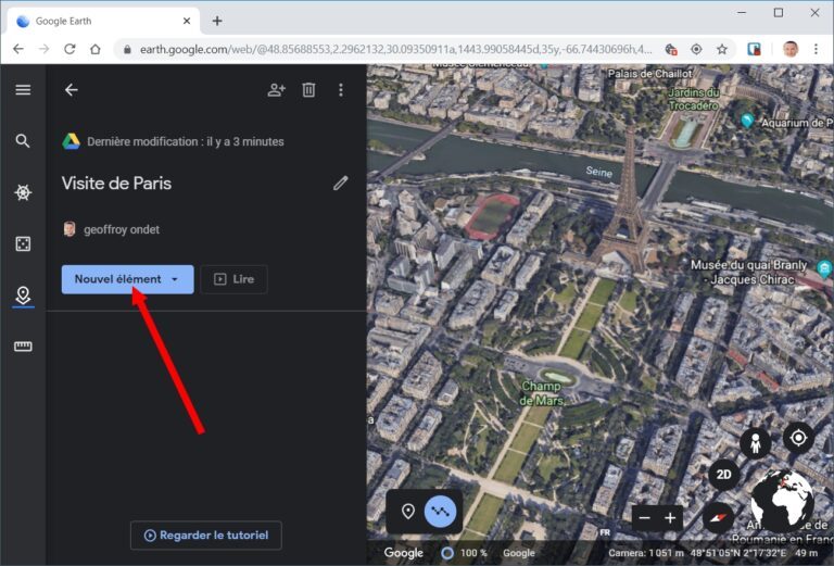 Comment créer votre carte interactive dans Google Earth