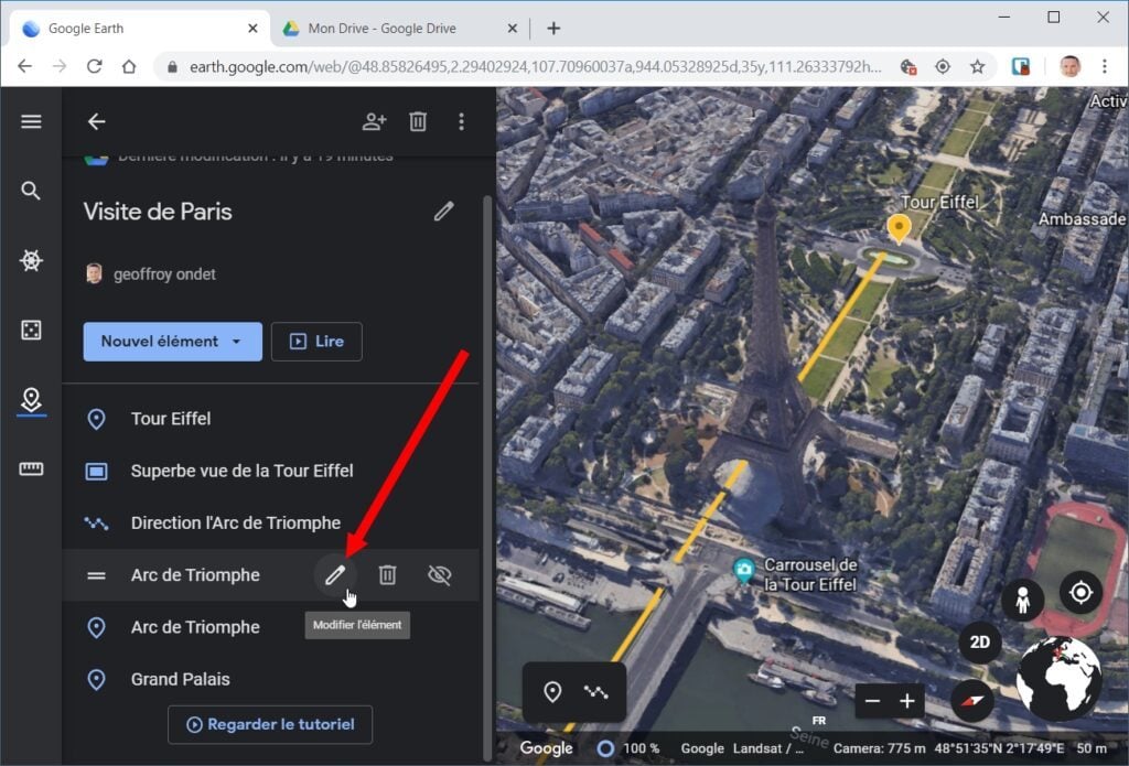 Comment créer votre carte interactive dans Google Earth