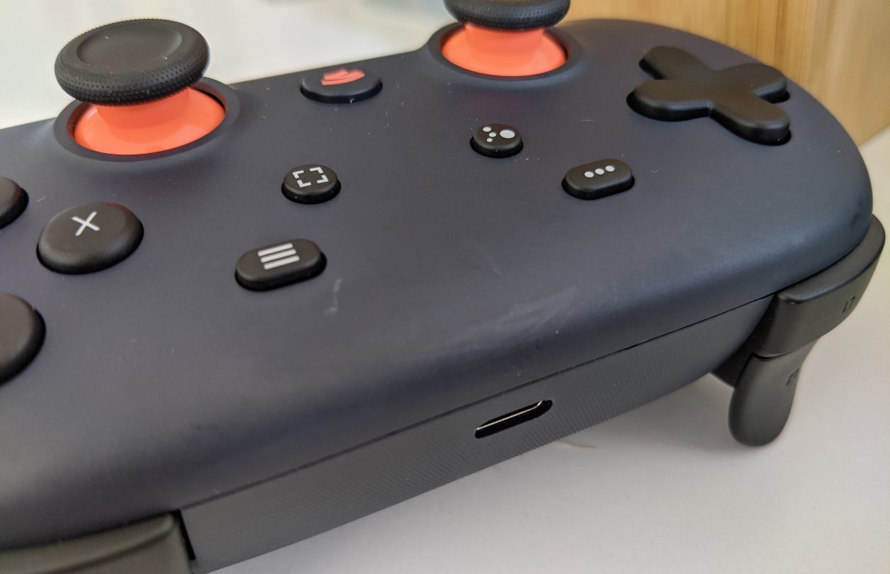 Stadia manette rayures