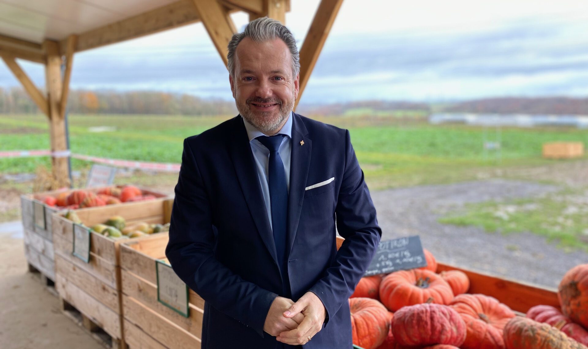 Charles Locquet, président du Syndicat Mixte Oise Très Haut Débit et conseiller départemental.