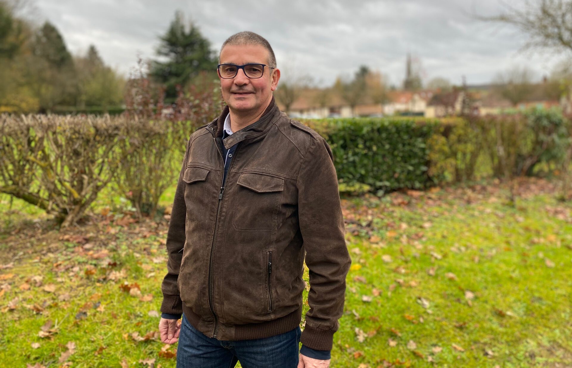 Le maire délégué de Trie-Château Laurent Desmeliers.