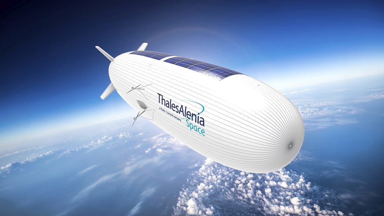 Le Stratobus de Thales Alenia Space.