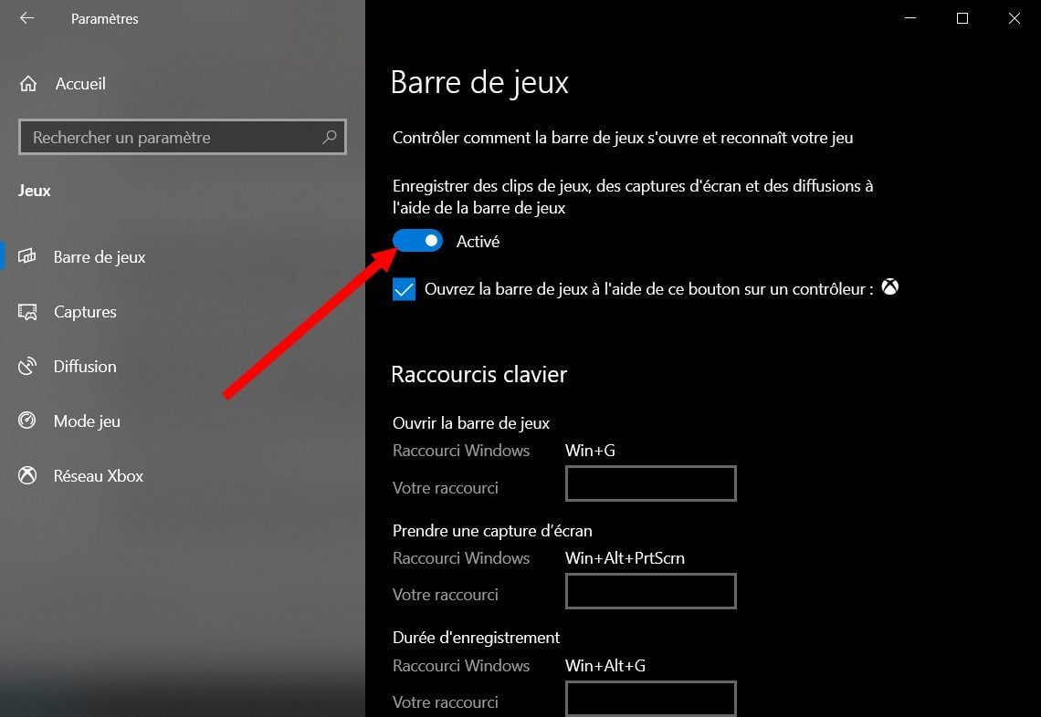 toetje verteren interieur Windows 10 : comment enregistrer l'écran de votre PC en vidéo avec la barre  de jeu