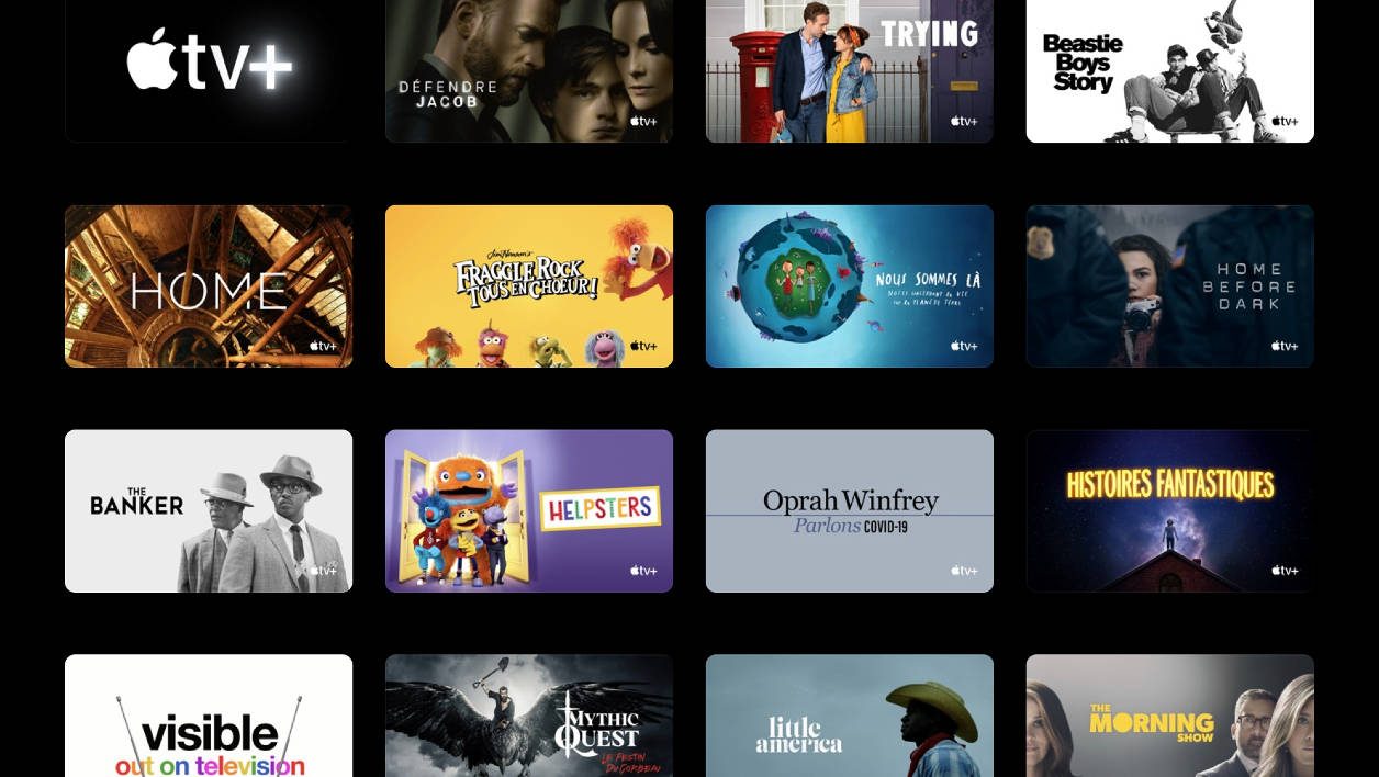 Apple TV+ Mai 2020