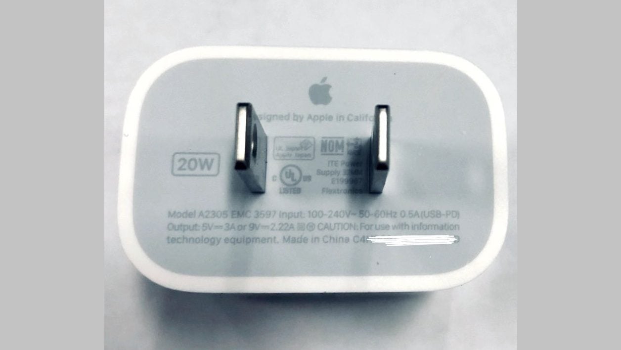 Apple pourrait livrer un chargeur de 20 W avec son futur iPhone 12