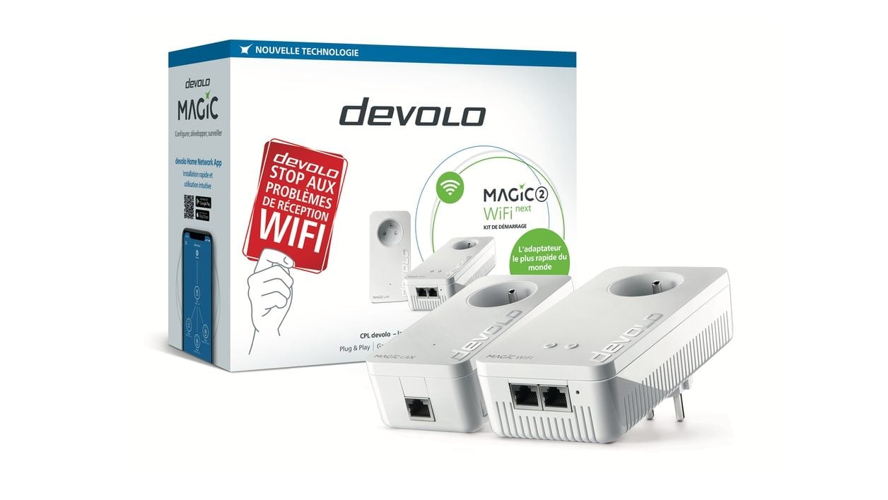Devolo met à jour son routeur qui fait cohabiter CPL et Wi-Fi maillé