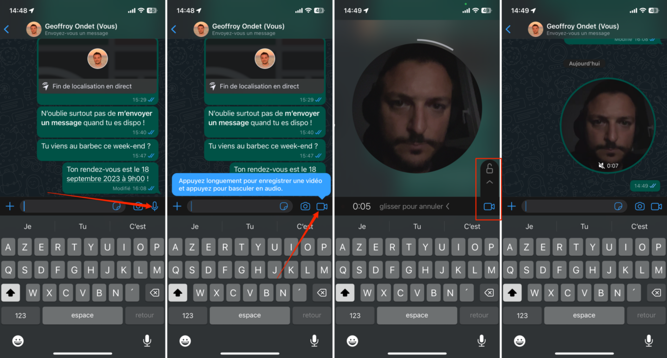 Astuce WhatsApp iOS et Android