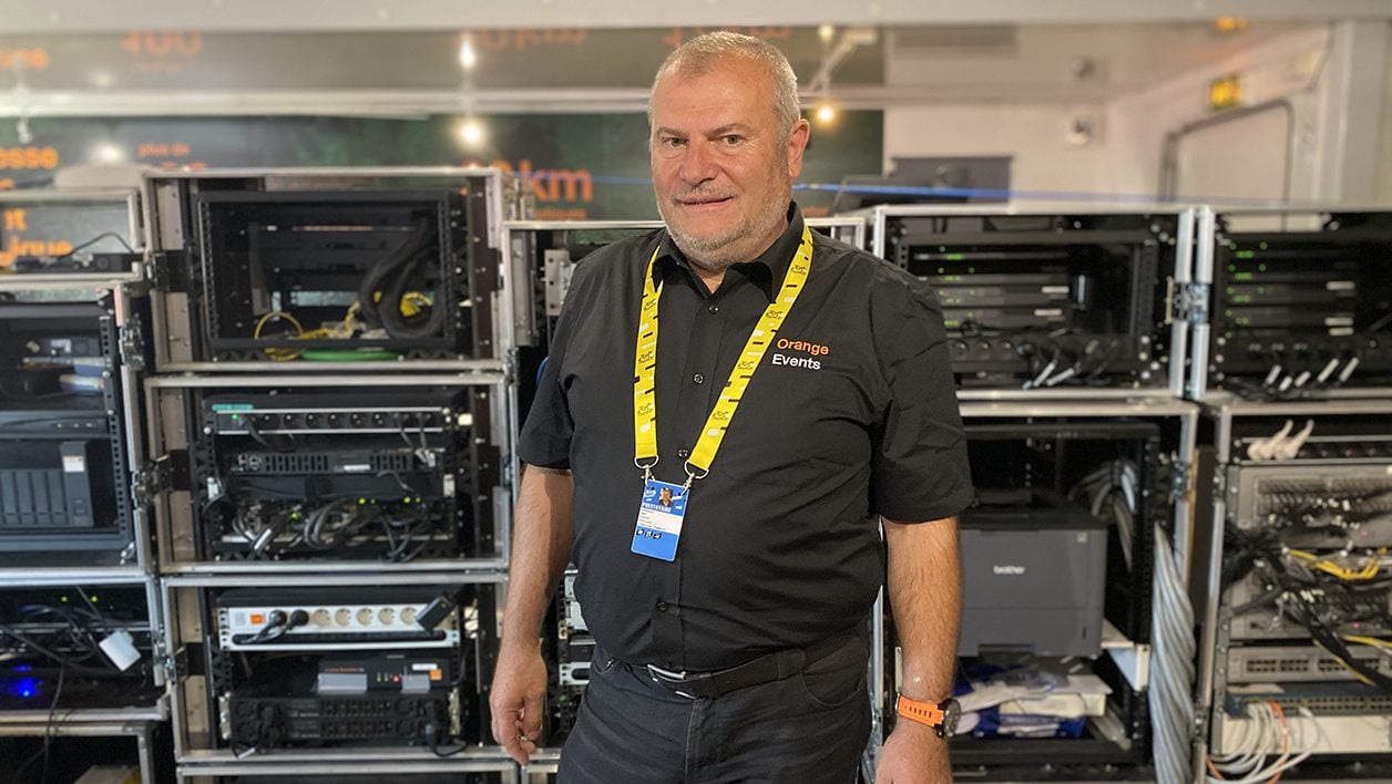 Henri Terreaux, le directeur des opérations techniques d'Orange Events.