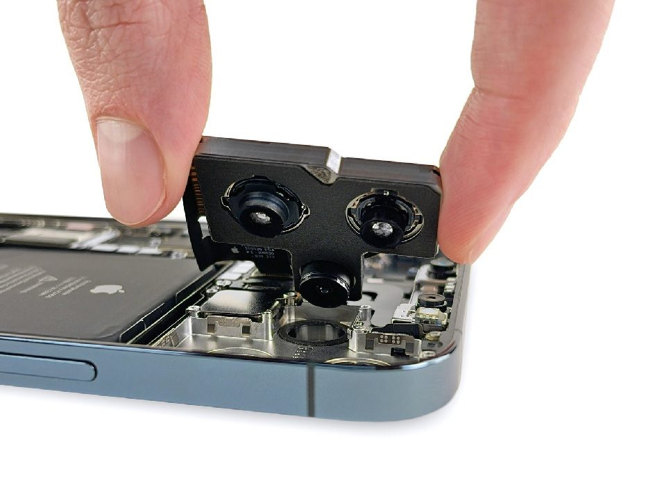 Le module caméra de l'iPhone 12 Pro Max