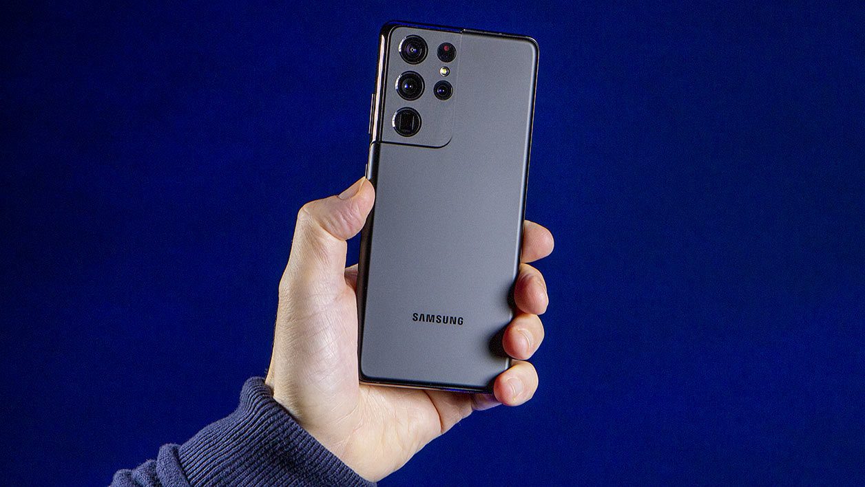 Le dos du Galaxy S21 Ultra.