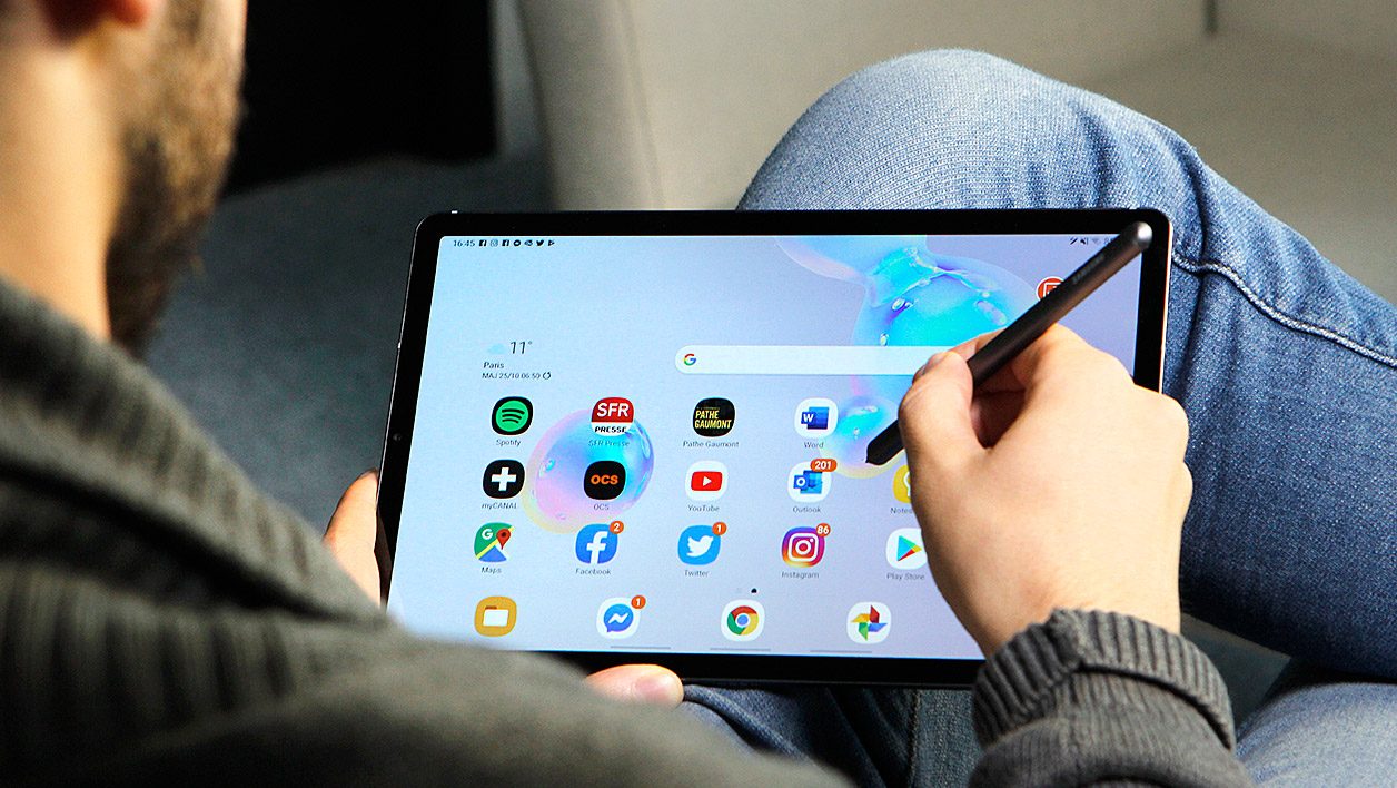 Test Samsung Galaxy Tab S7+ : une vraie alternative à l'iPad Pro - Les  Numériques