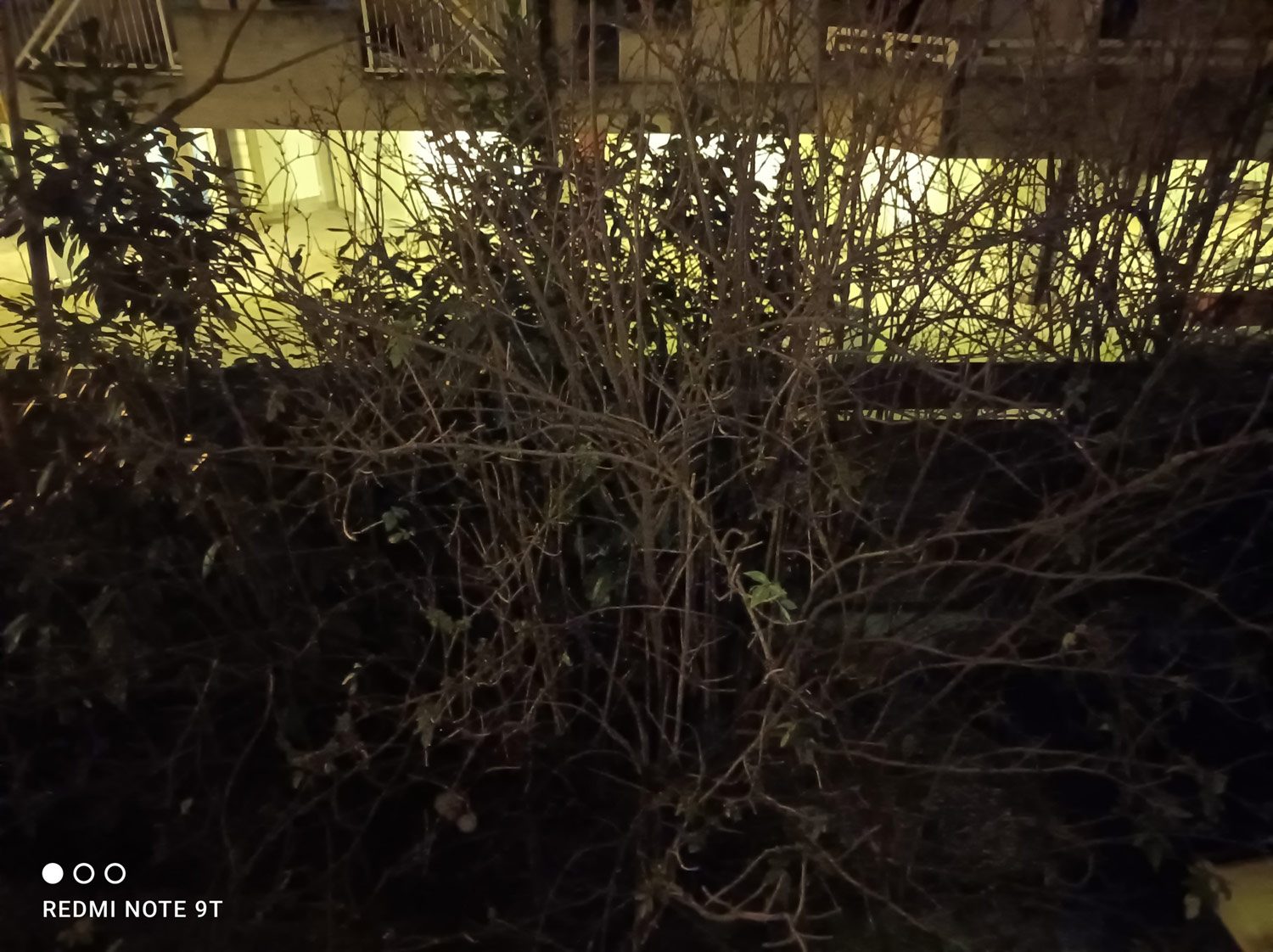 Photo prise de nuit avec le Redmi Note 9T
