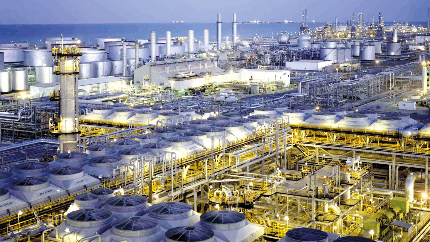 Une partie des réserves d'hydrocarbures de Saudi Aramco