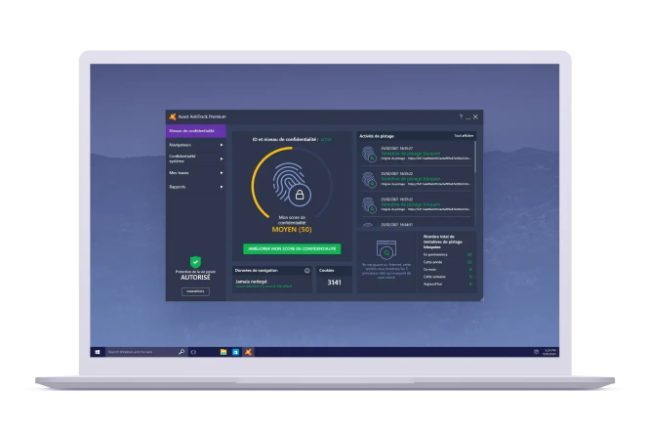 Naviguez en toute confidentialité avec l'outil d'anti-pistage inclus dans Avast Ultimate